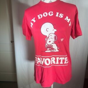 Peanuts Red Dog Lover T-Shirt